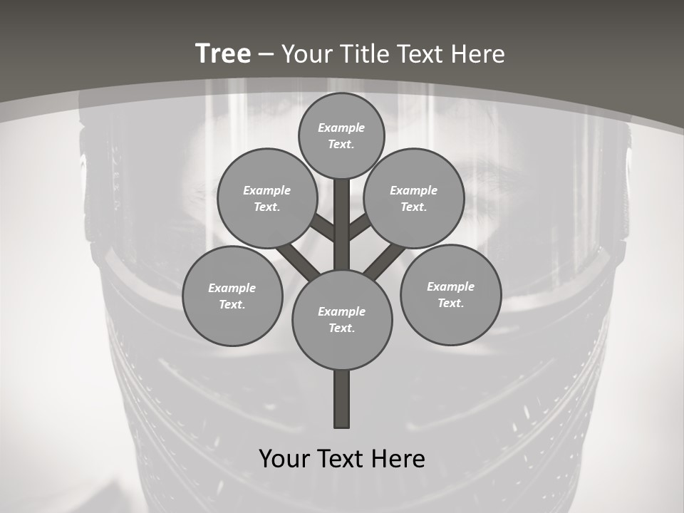 Equipment Person Black PowerPoint Template