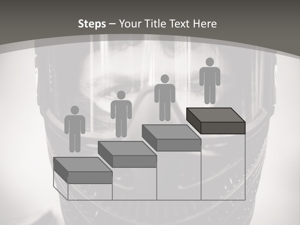 Equipment Person Black PowerPoint Template