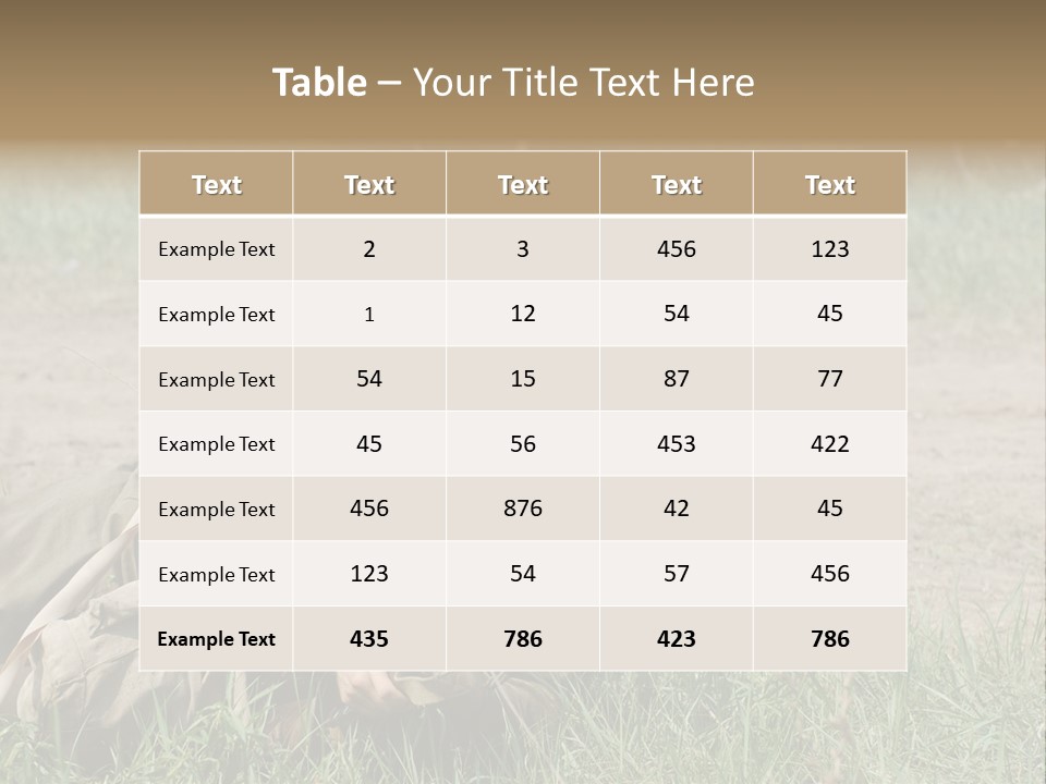 Force Soldier Reenacting PowerPoint Template