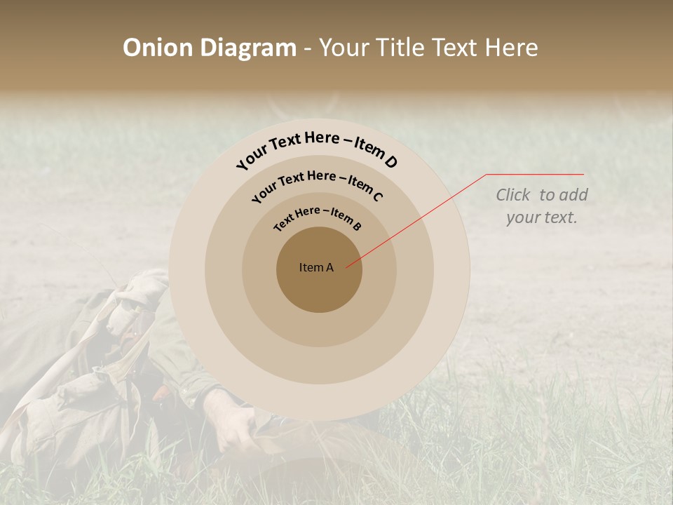 Force Soldier Reenacting PowerPoint Template