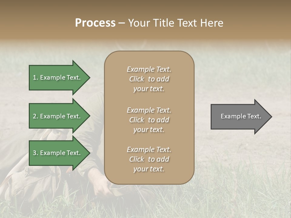 Force Soldier Reenacting PowerPoint Template