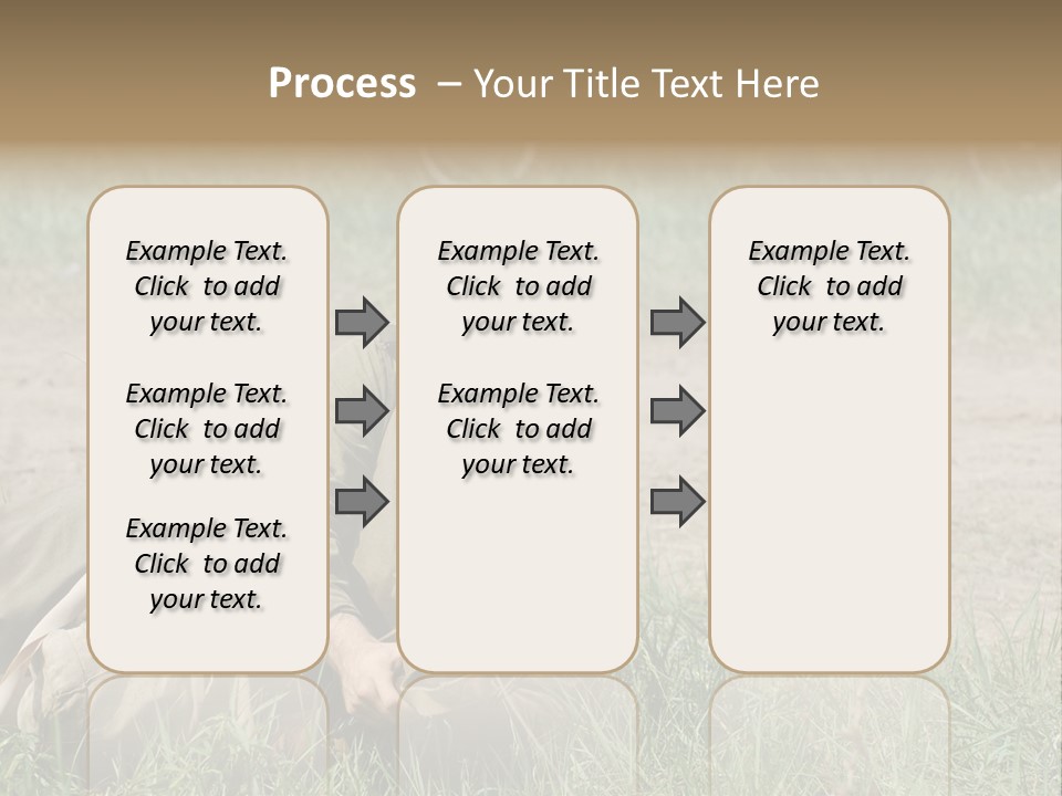 Force Soldier Reenacting PowerPoint Template
