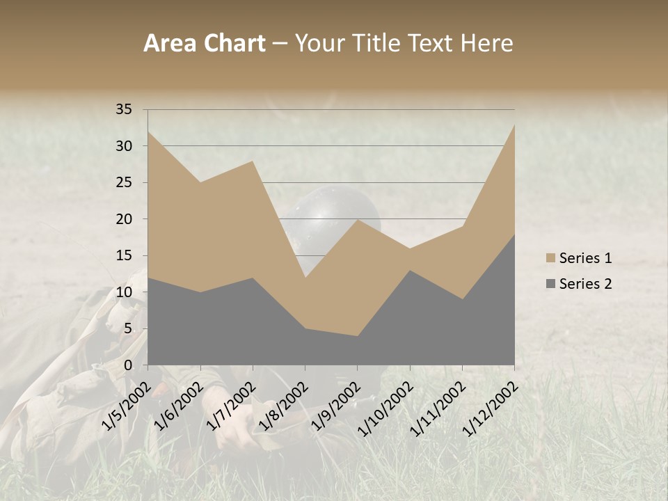 Force Soldier Reenacting PowerPoint Template