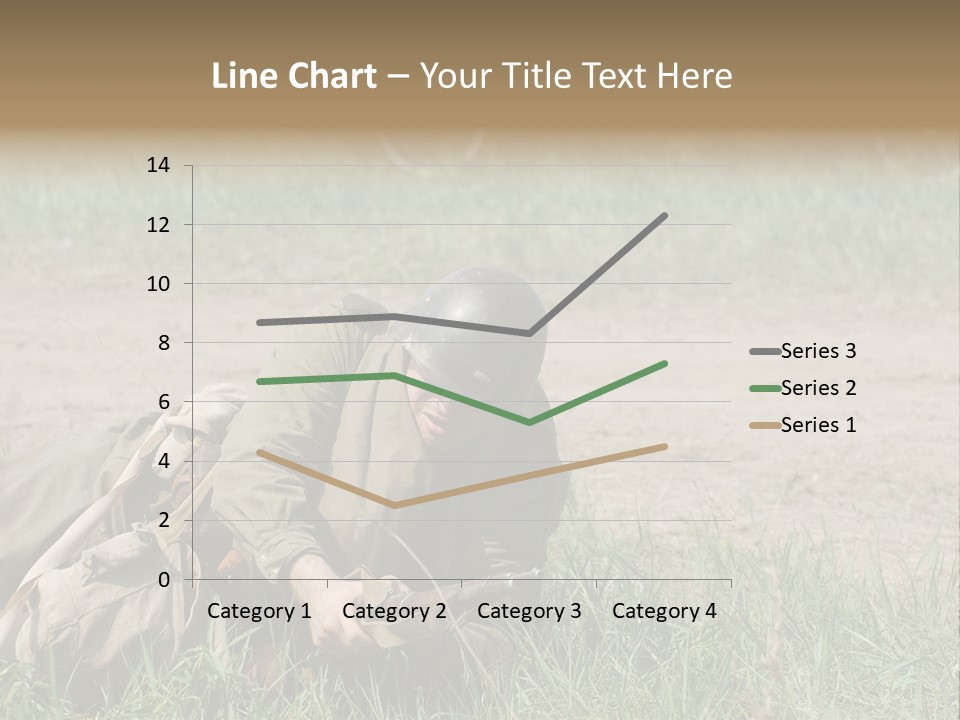 Force Soldier Reenacting PowerPoint Template