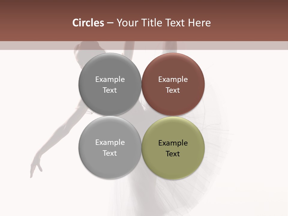 Woman Pose Cool PowerPoint Template