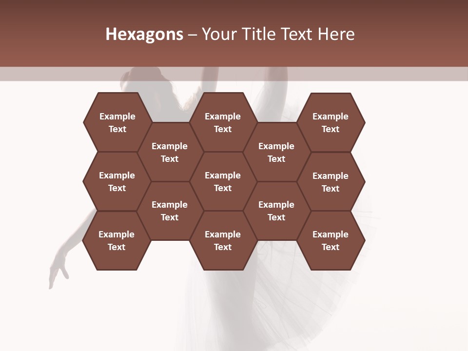 Woman Pose Cool PowerPoint Template