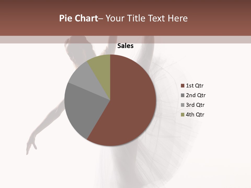 Woman Pose Cool PowerPoint Template