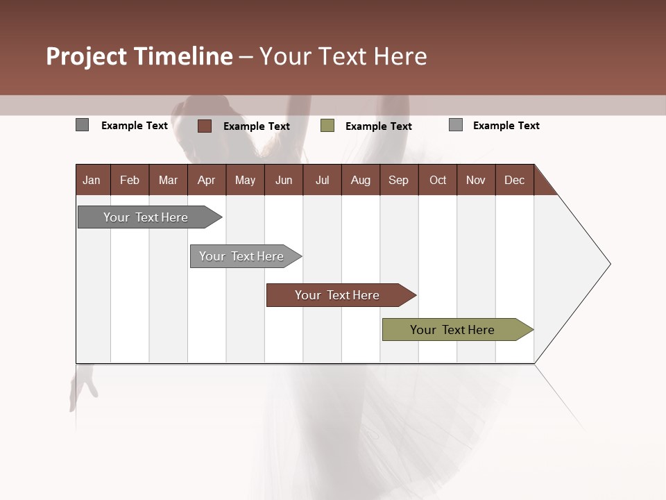 Woman Pose Cool PowerPoint Template