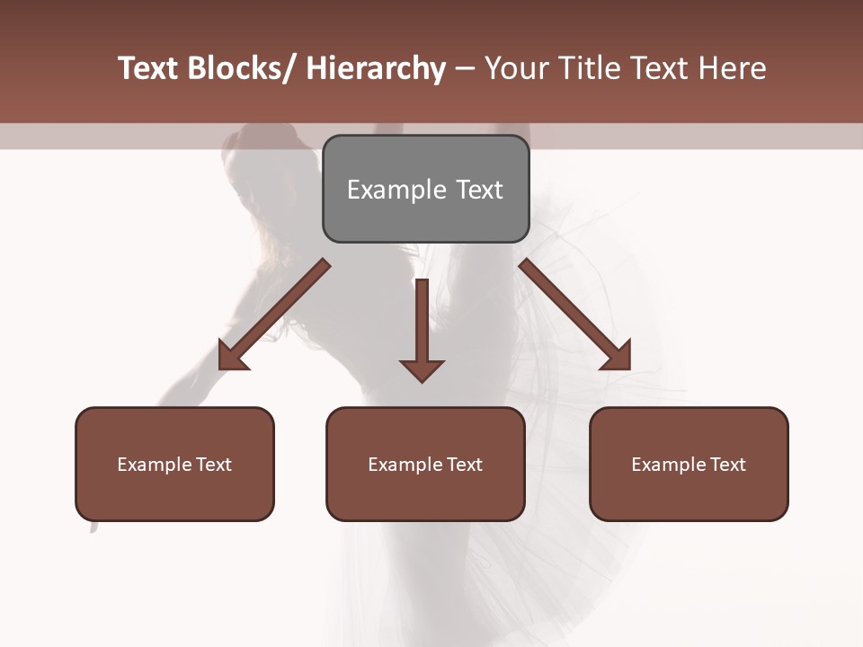 Woman Pose Cool PowerPoint Template