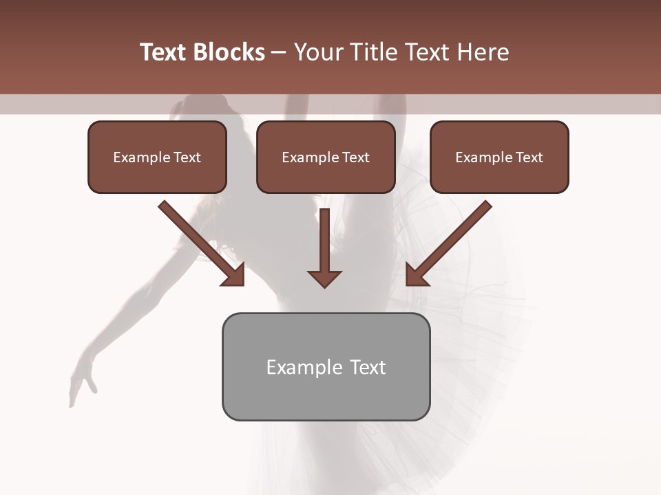 Woman Pose Cool PowerPoint Template