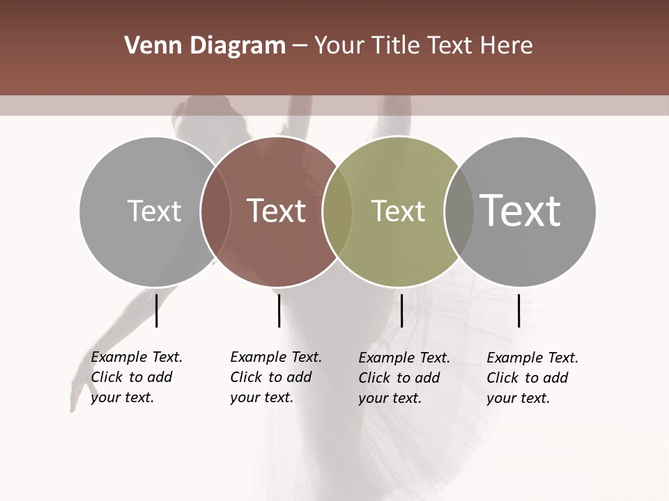 Woman Pose Cool PowerPoint Template