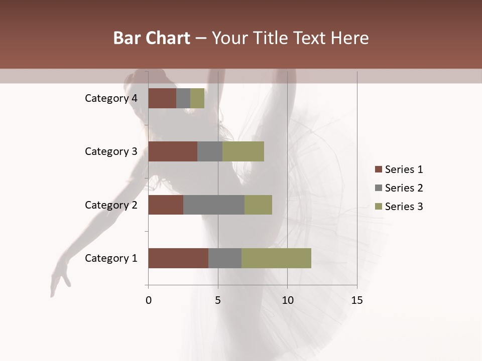 Woman Pose Cool PowerPoint Template