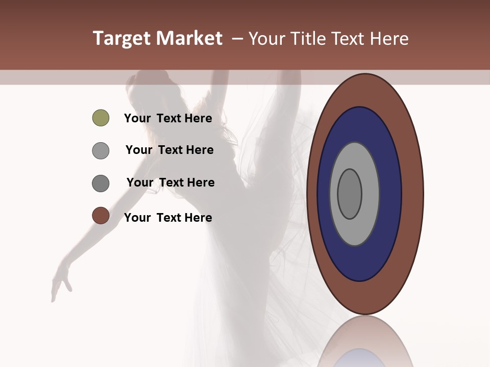 Woman Pose Cool PowerPoint Template