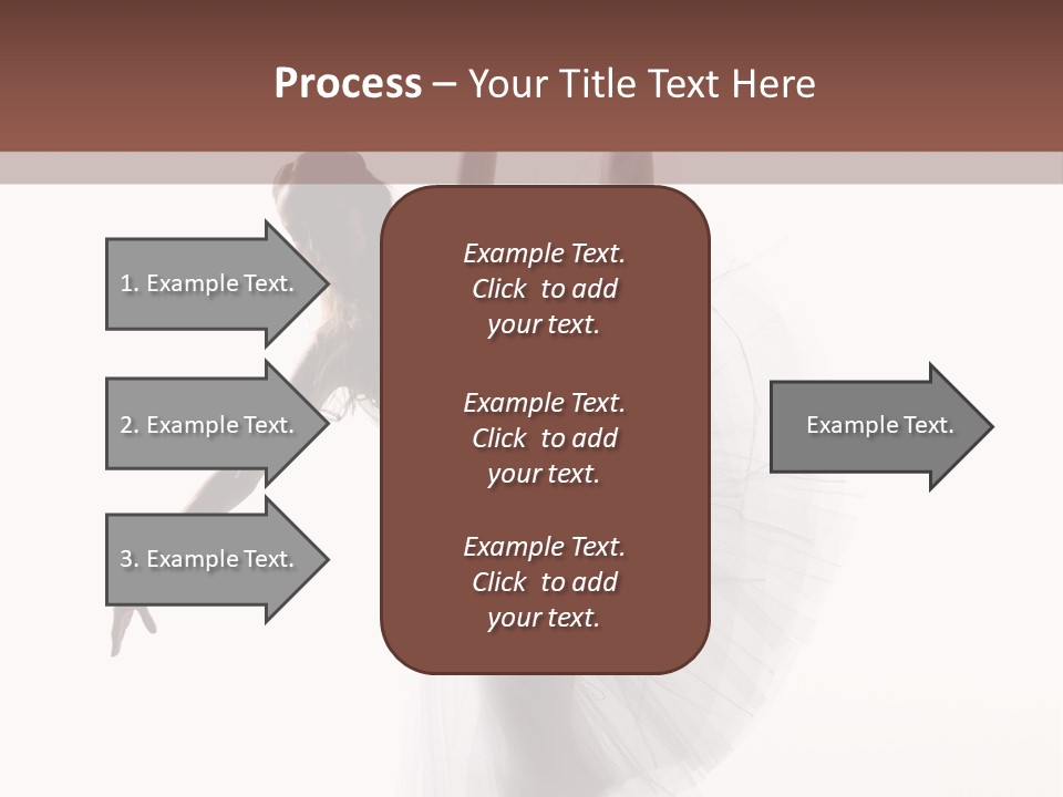 Woman Pose Cool PowerPoint Template