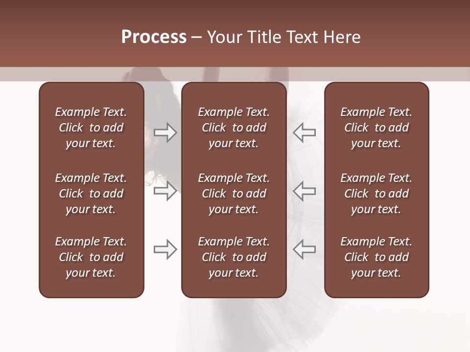 Woman Pose Cool PowerPoint Template