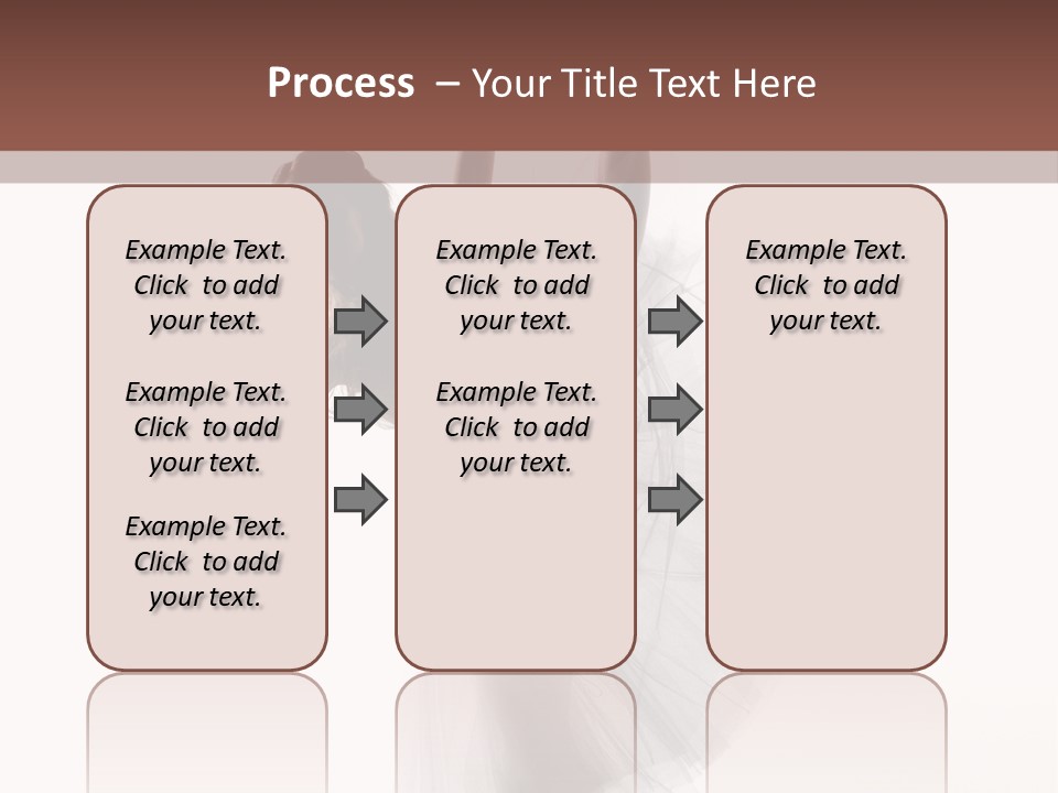 Woman Pose Cool PowerPoint Template