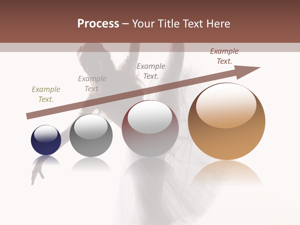 Woman Pose Cool PowerPoint Template