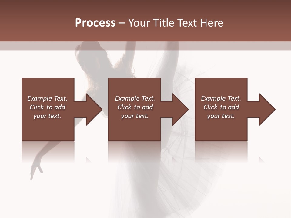 Woman Pose Cool PowerPoint Template