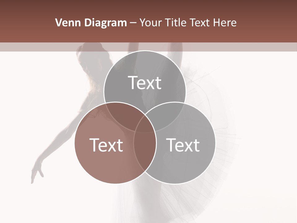 Woman Pose Cool PowerPoint Template