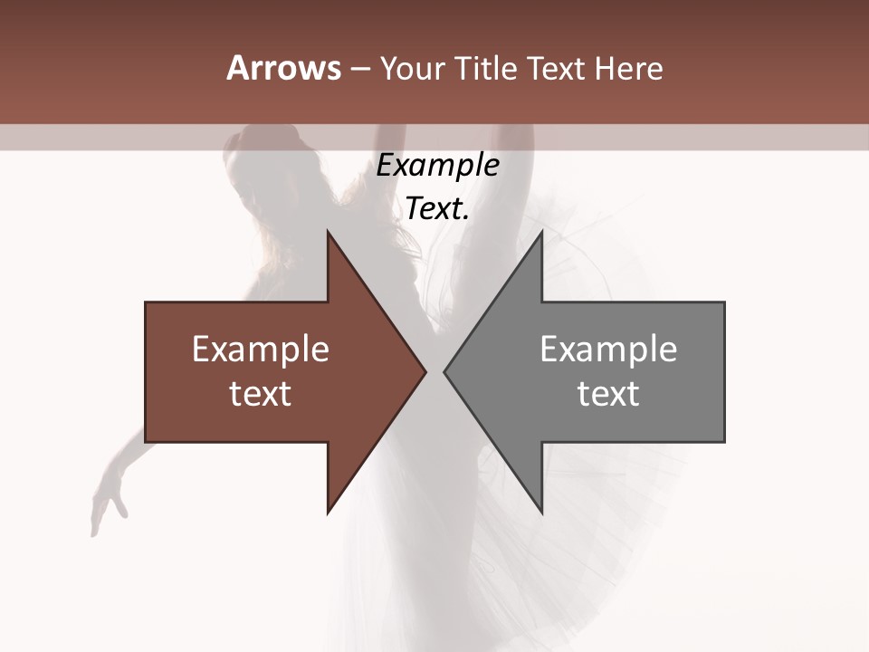 Woman Pose Cool PowerPoint Template