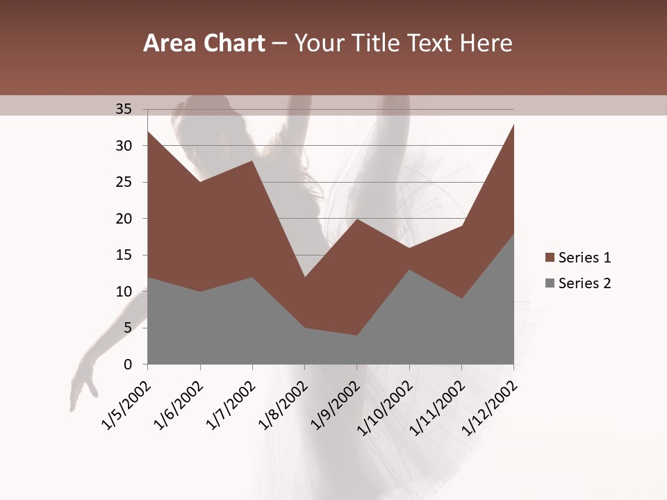 Woman Pose Cool PowerPoint Template