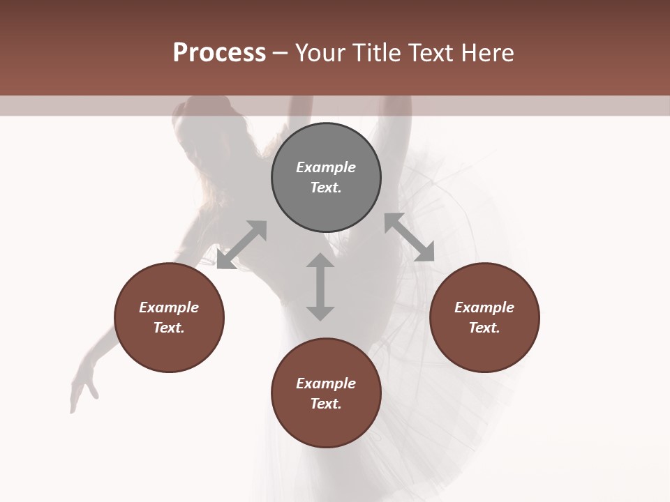 Woman Pose Cool PowerPoint Template