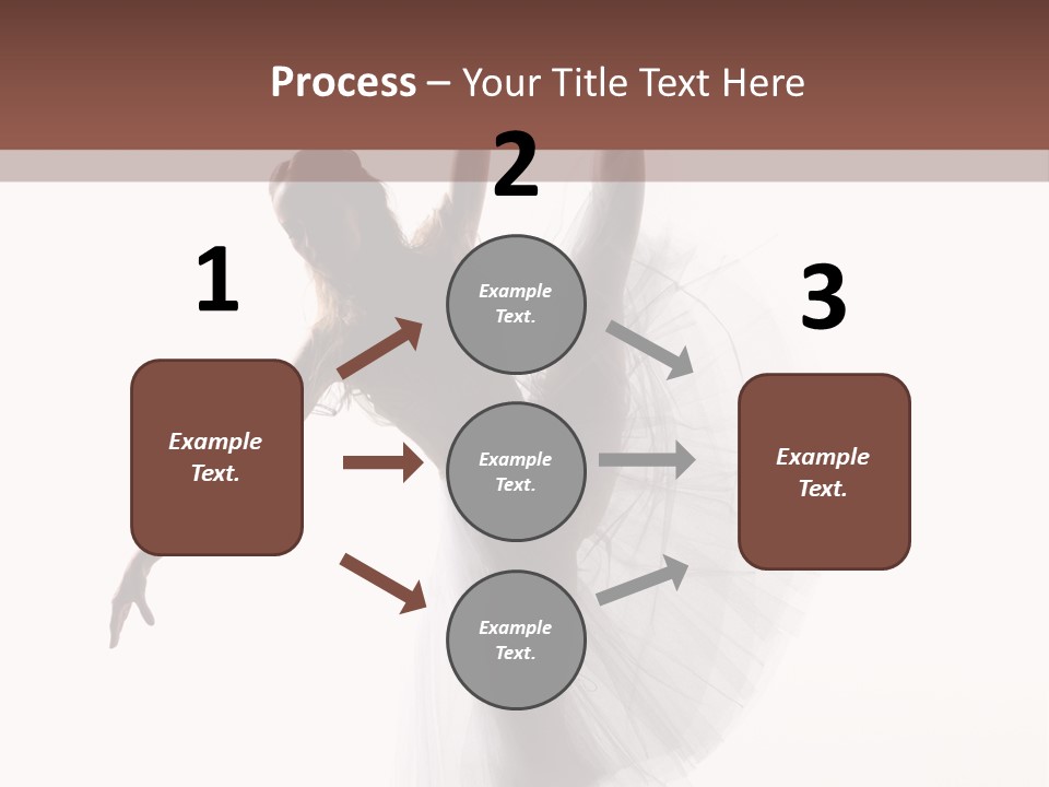 Woman Pose Cool PowerPoint Template