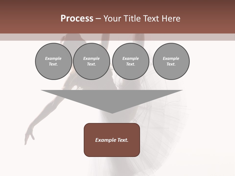 Woman Pose Cool PowerPoint Template