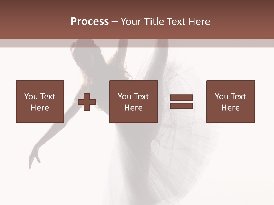 Woman Pose Cool PowerPoint Template