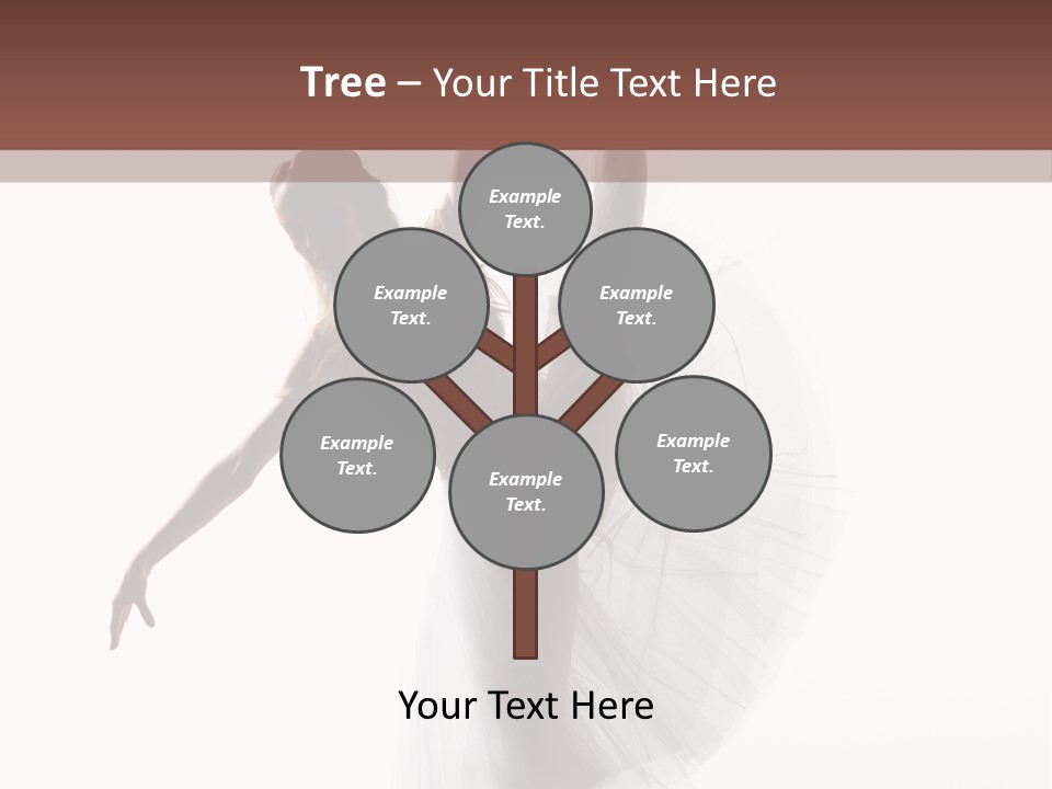 Woman Pose Cool PowerPoint Template