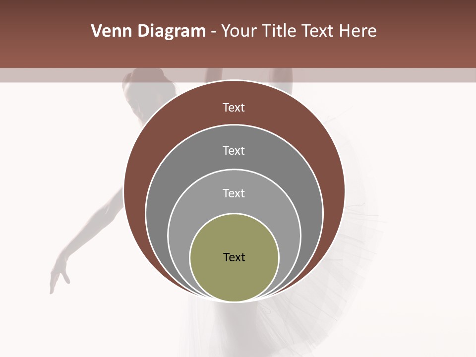 Woman Pose Cool PowerPoint Template