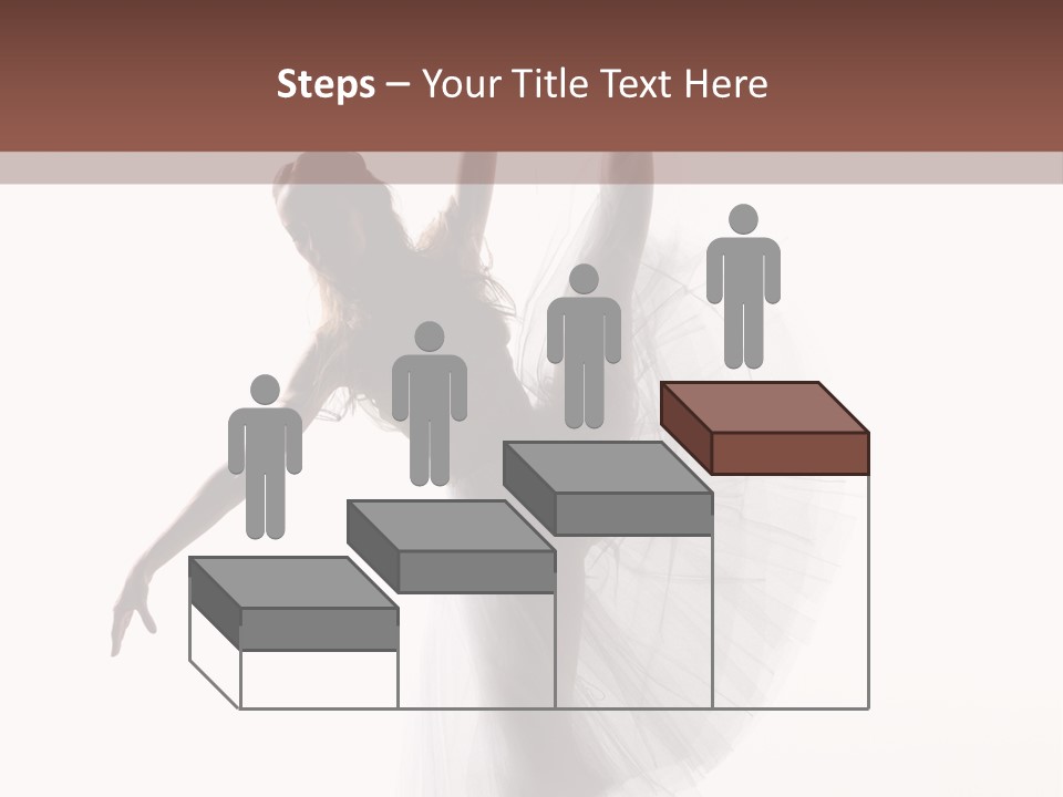 Woman Pose Cool PowerPoint Template