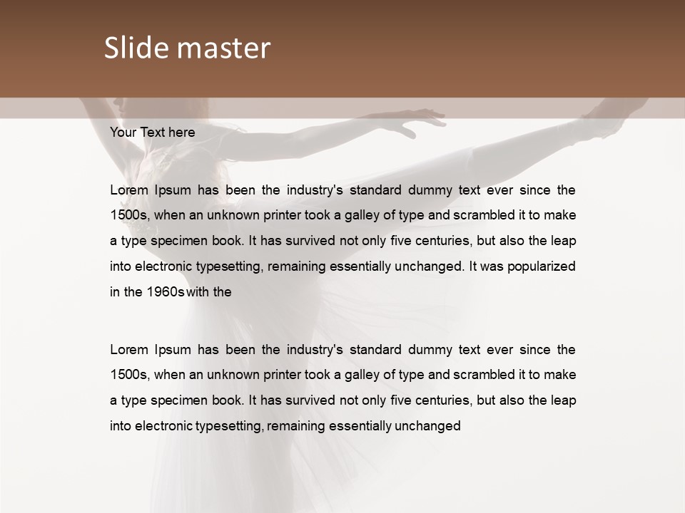 Jump Performer Active PowerPoint Template