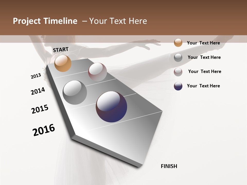Jump Performer Active PowerPoint Template