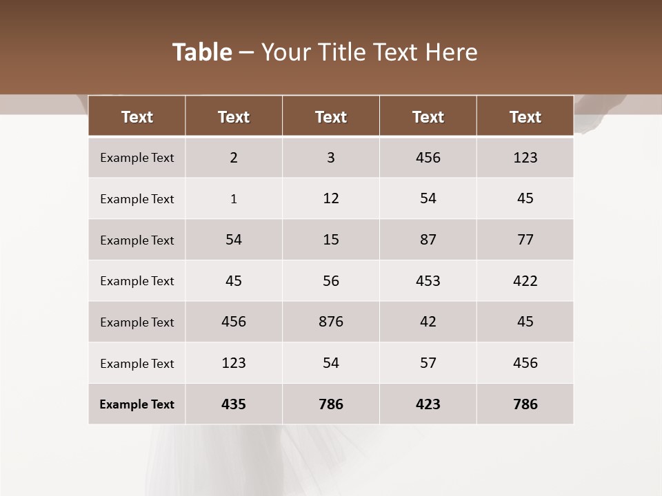 Jump Performer Active PowerPoint Template