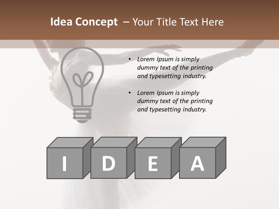 Jump Performer Active PowerPoint Template