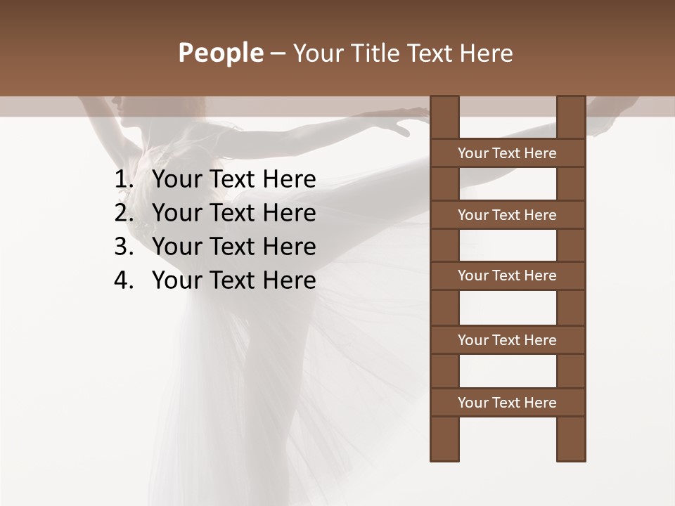 Jump Performer Active PowerPoint Template