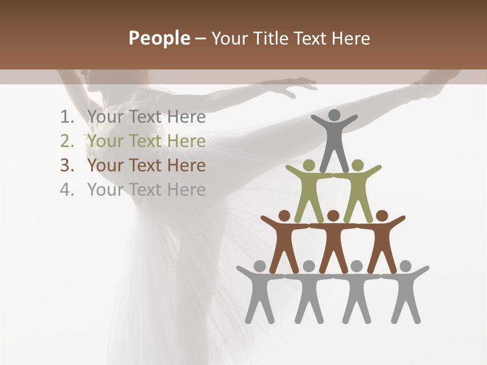 Jump Performer Active PowerPoint Template