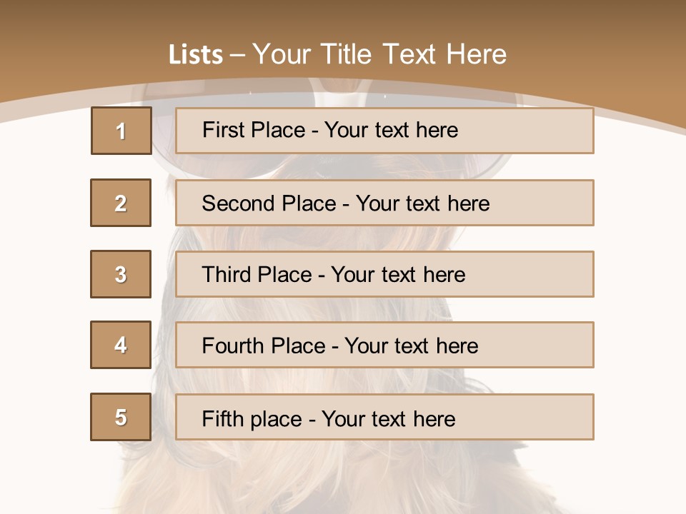 Animal View Canine PowerPoint Template