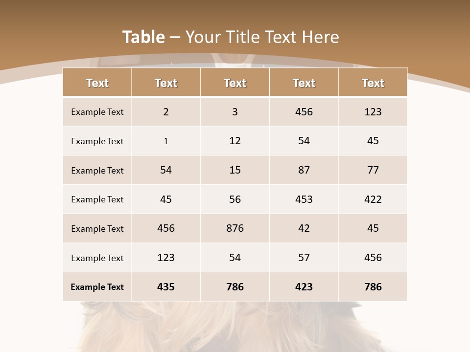 Animal View Canine PowerPoint Template