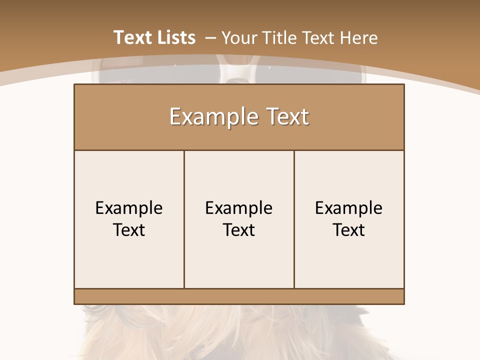 Animal View Canine PowerPoint Template