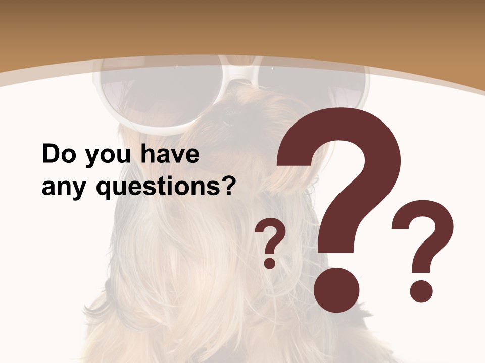 Animal View Canine PowerPoint Template