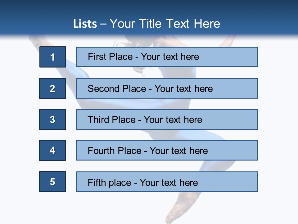 Sporty Attractive Active PowerPoint Template