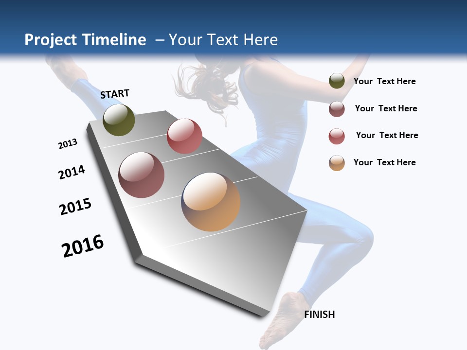 Sporty Attractive Active PowerPoint Template