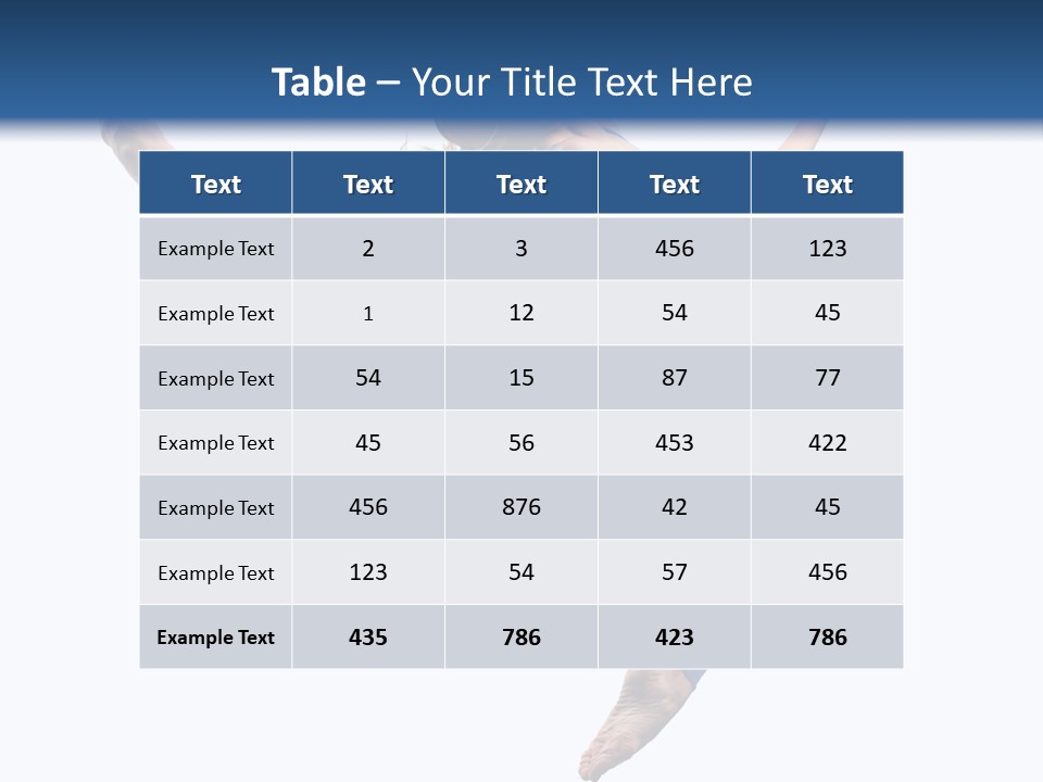 Sporty Attractive Active PowerPoint Template