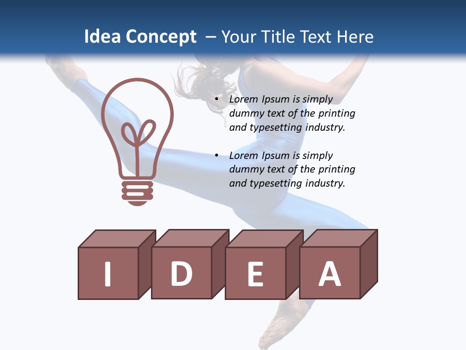 Sporty Attractive Active PowerPoint Template