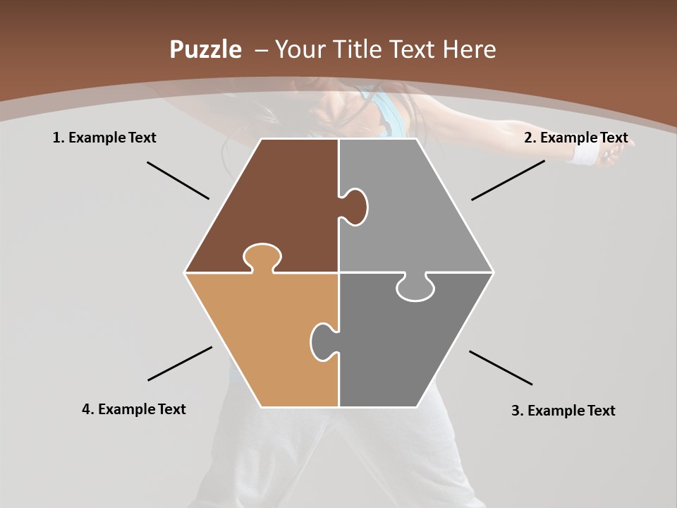 Moving Color Dance PowerPoint Template