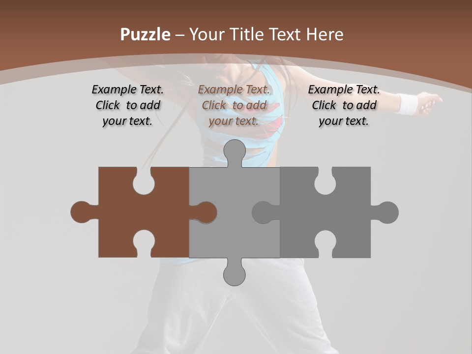 Moving Color Dance PowerPoint Template