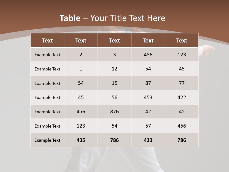 Moving Color Dance PowerPoint Template