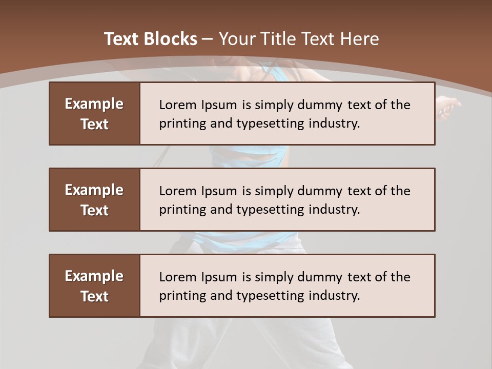 Moving Color Dance PowerPoint Template